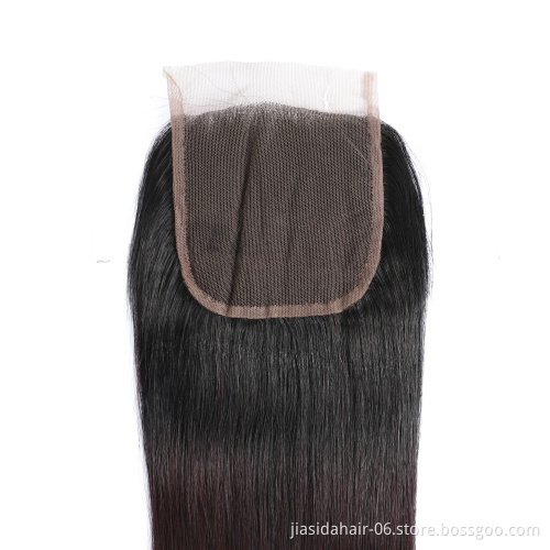 Straight Human Hair Bundles With Natural Pre Plucked Frontal HD Lace Closure 4x4 Brazilian Raw Virgin Hair with Baby Hair